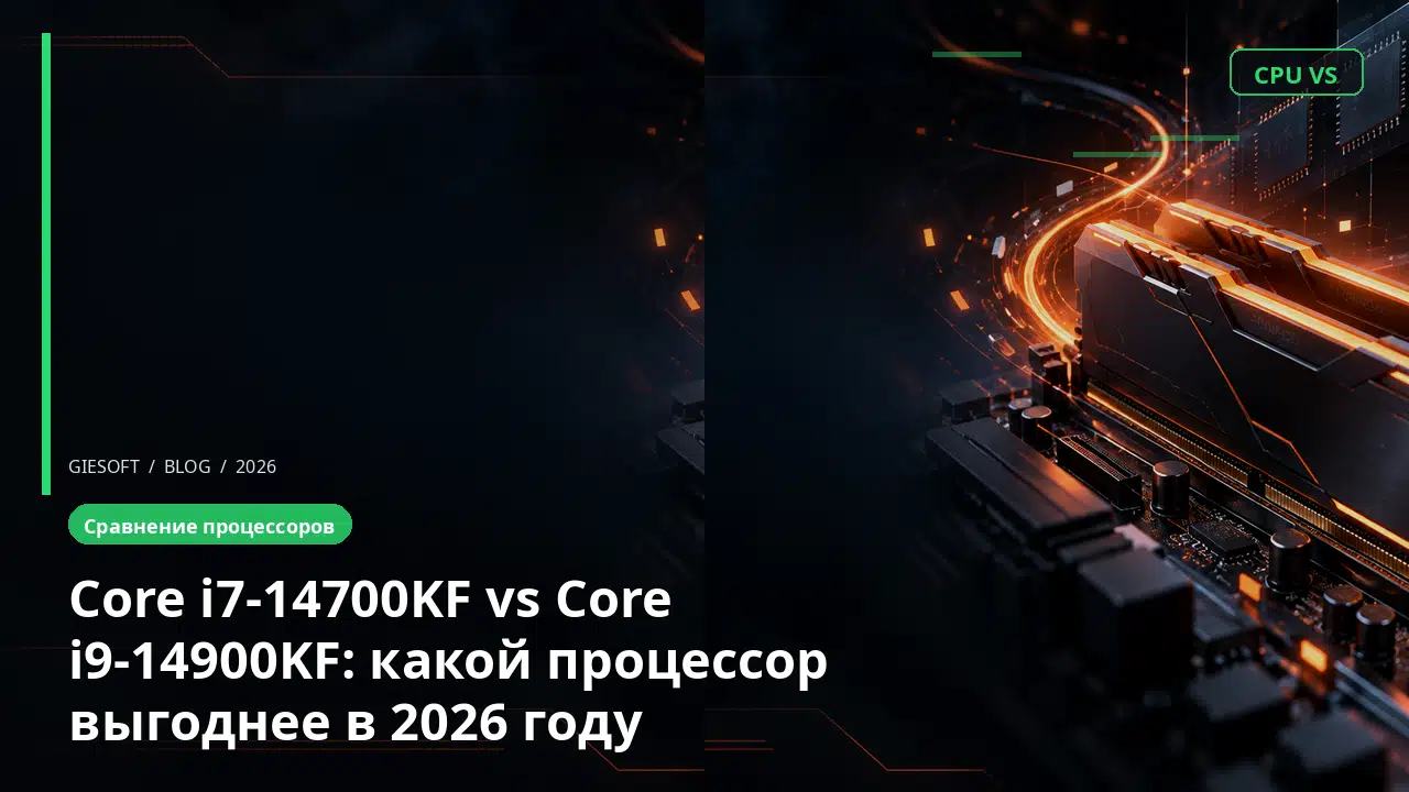 Core i7-14700KF vs Core i9-14900KF: какой процессор выгоднее в 2026 году