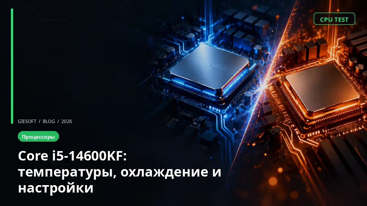 Core i5-14600KF: температуры, охлаждение и настройки