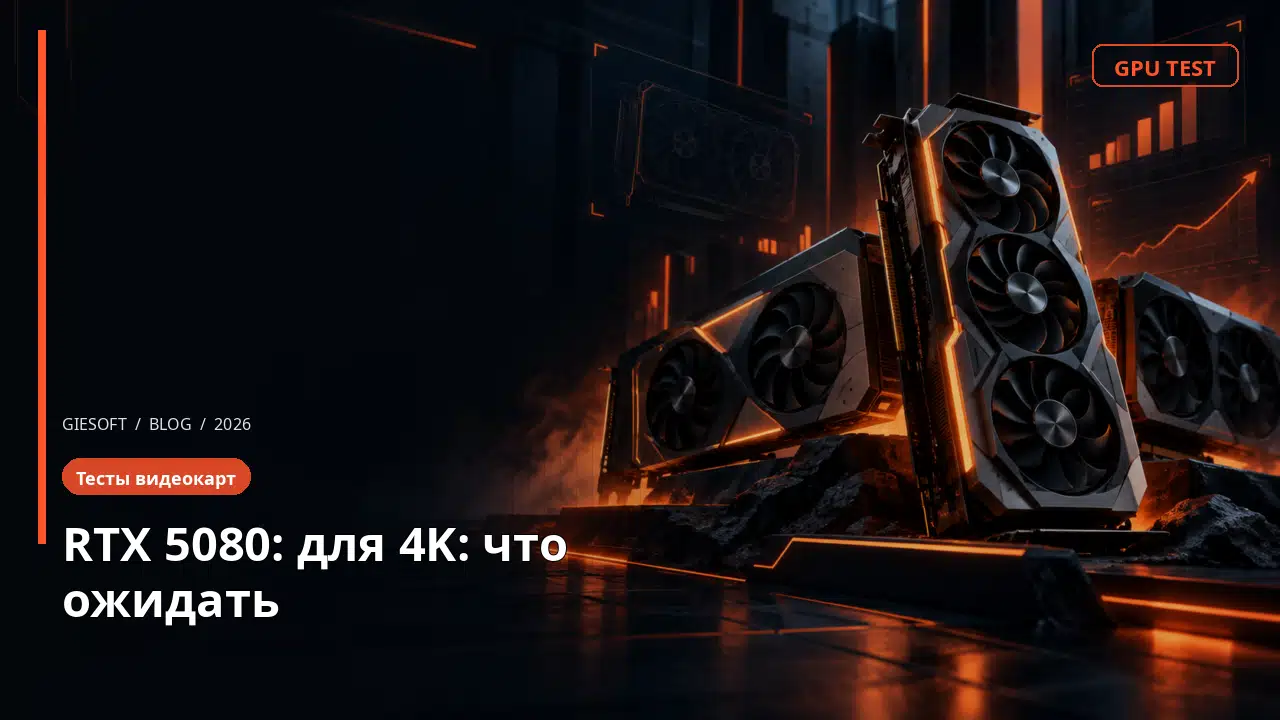 RTX 5080: для 4K: что ожидать