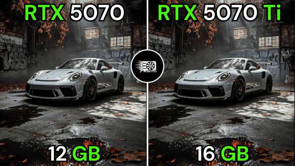 RTX 5070 vs RTX 5070 Ti: сравнение для 1080p и 1440p