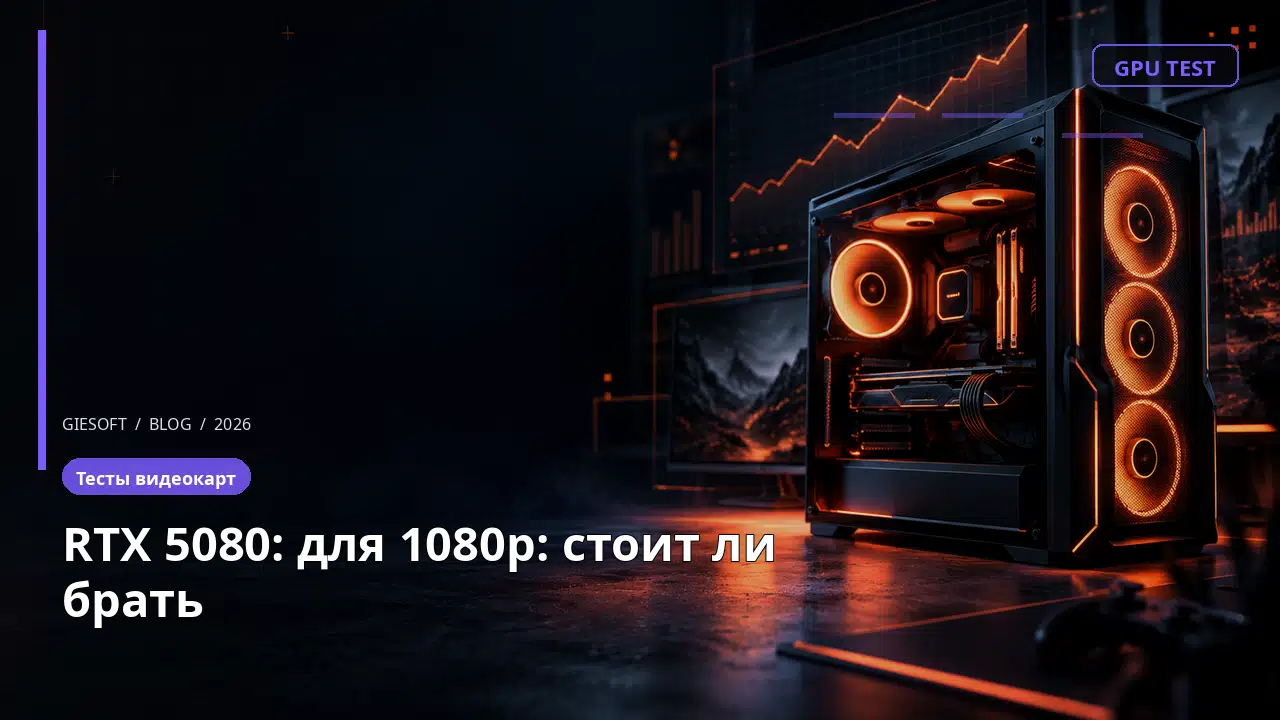 RTX 5080: для 1080p: стоит ли брать