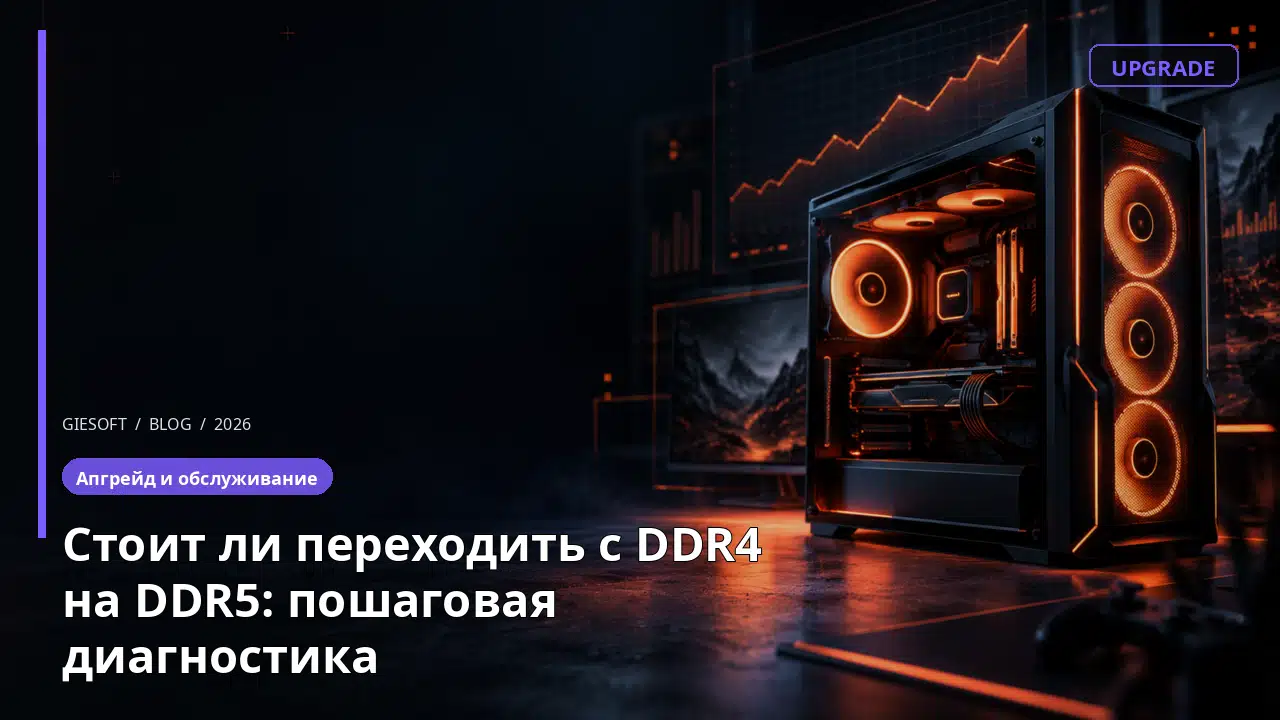 Стоит ли переходить с DDR4 на DDR5: пошаговая диагностика