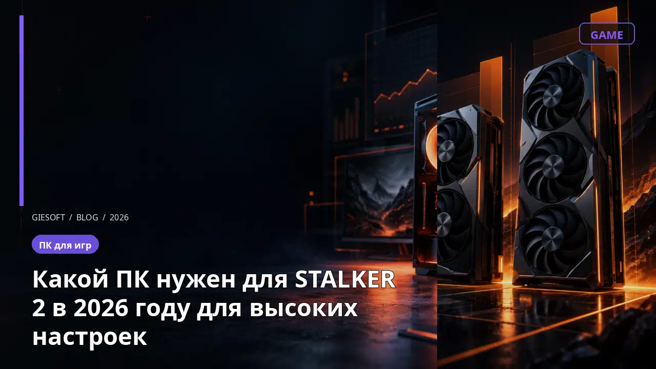 Какой ПК нужен для STALKER 2 в 2026 году для высоких настроек