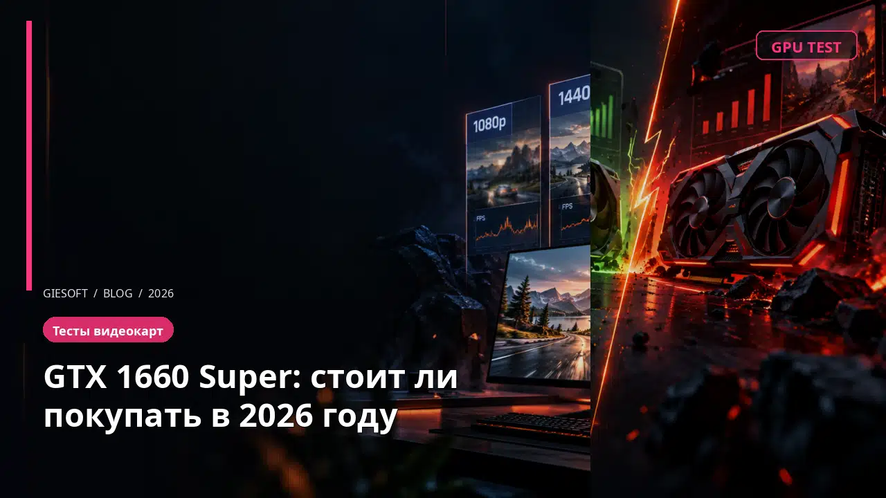 GTX 1660 Super: стоит ли покупать в 2026 году