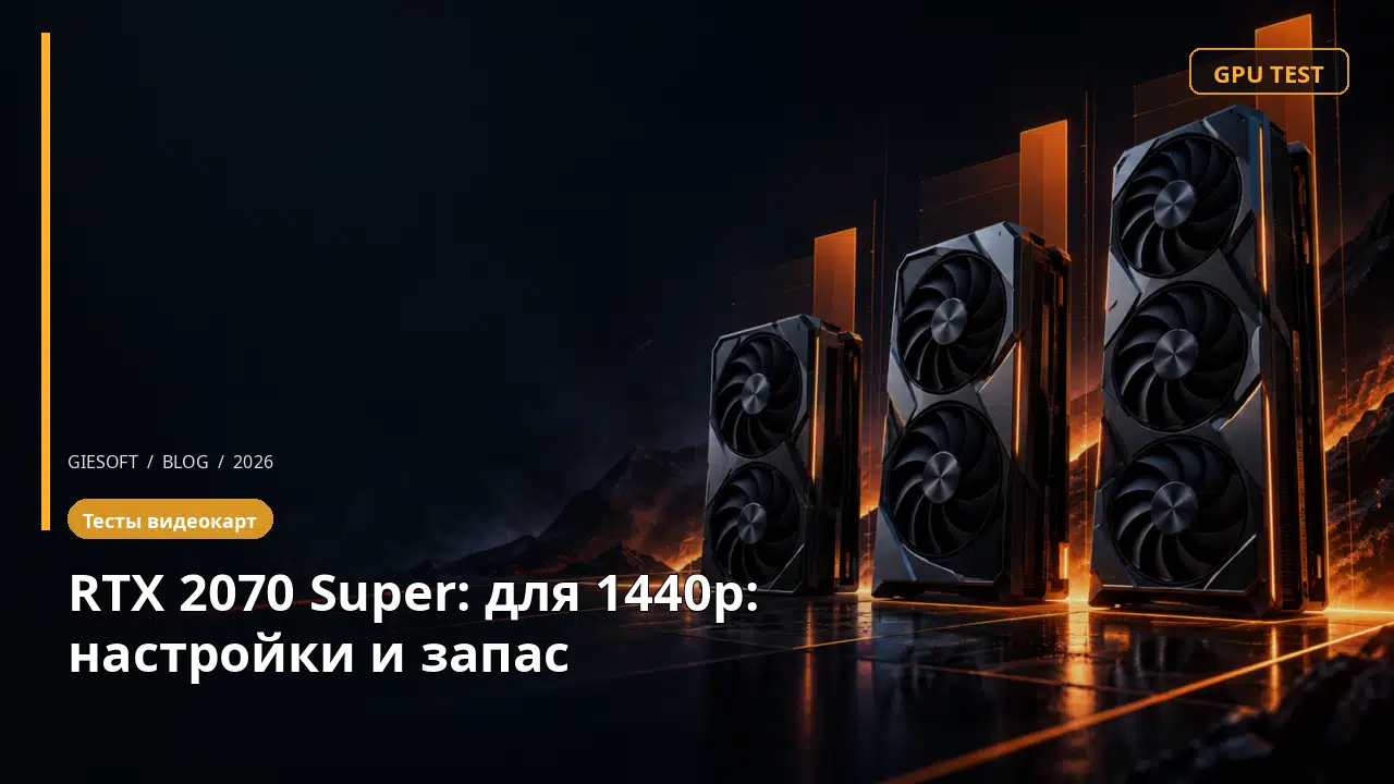 RTX 2070 Super: для 1440p: настройки и запас