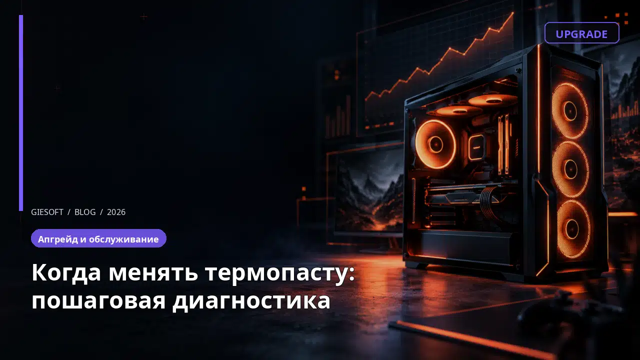 Когда менять термопасту: пошаговая диагностика