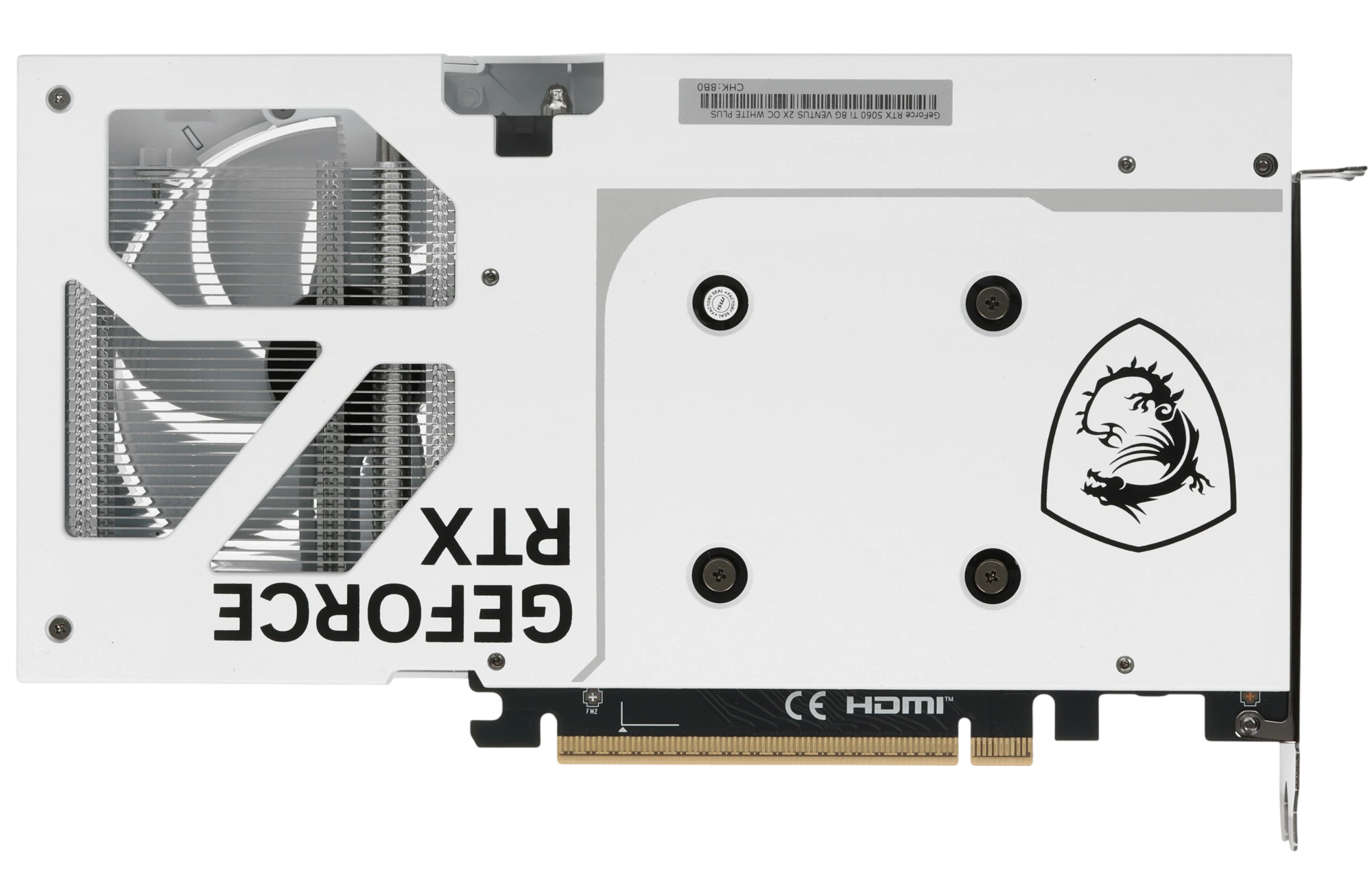 MSI GeForce RTX 5060 Ti VENTUS 2X OC WHITE PLUS