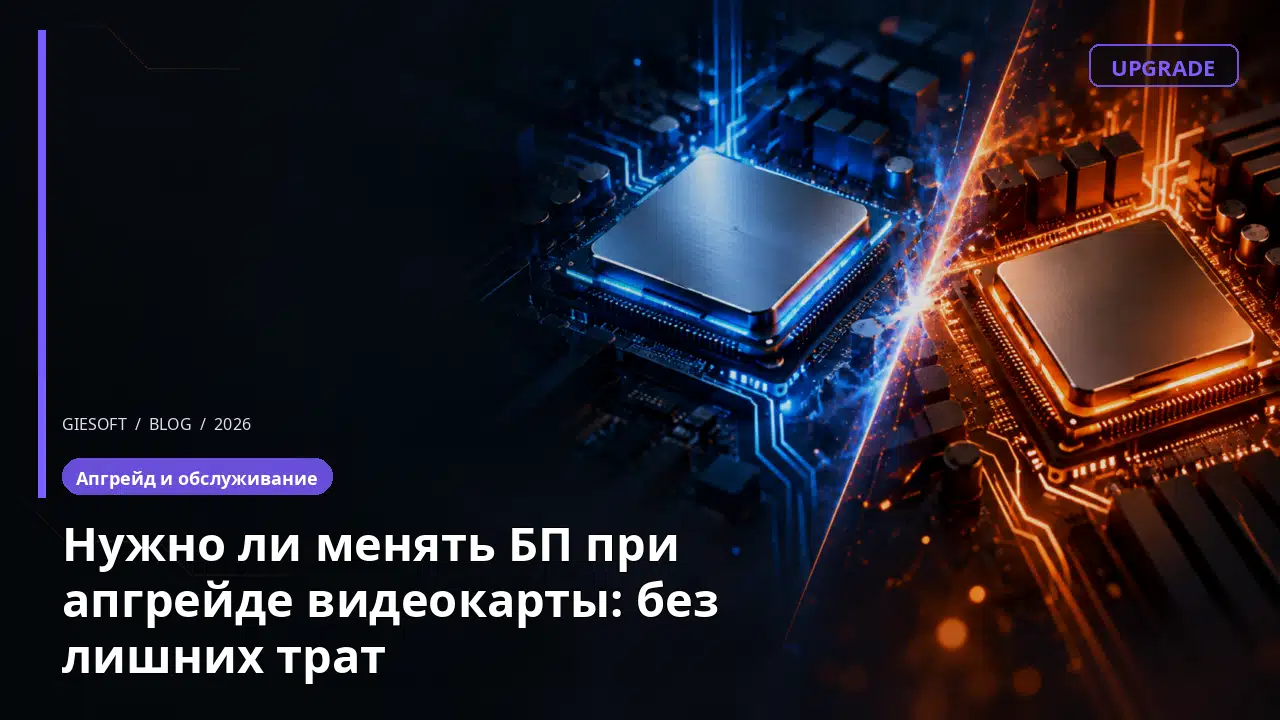 Нужно ли менять БП при апгрейде видеокарты: без лишних трат