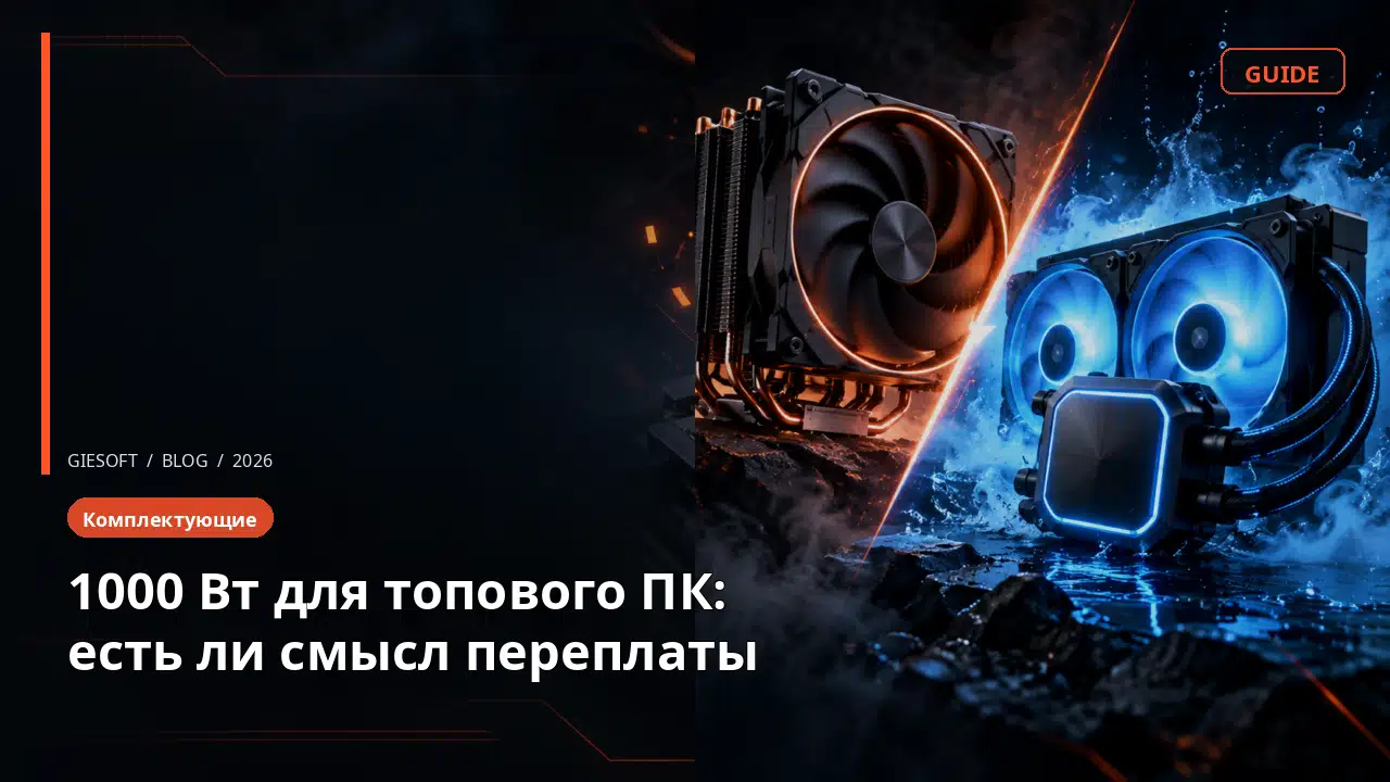 1000 Вт для топового ПК: есть ли смысл переплаты