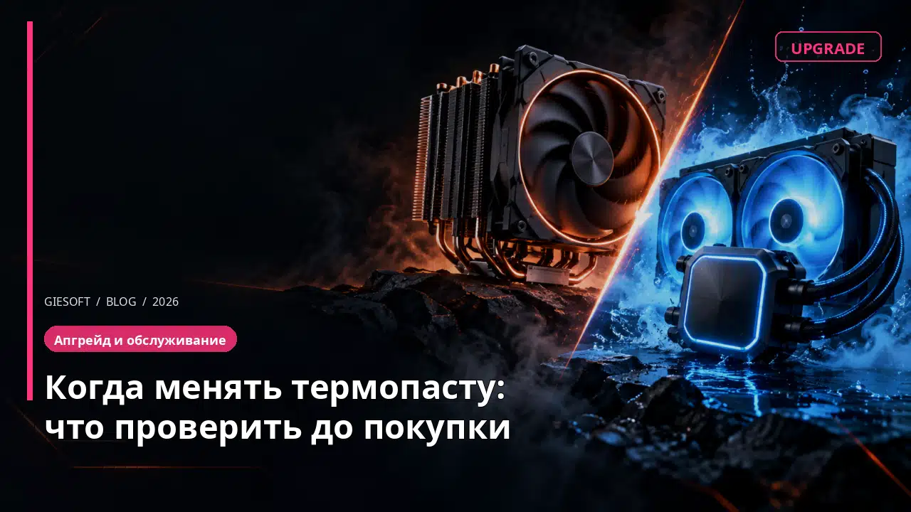 Когда менять термопасту: что проверить до покупки
