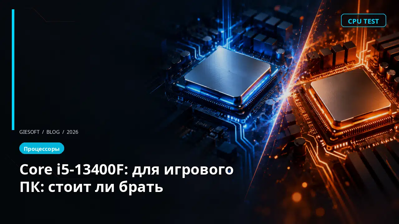 Core i5-13400F: для игрового ПК: стоит ли брать