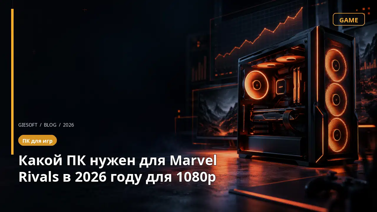 Какой ПК нужен для Marvel Rivals в 2026 году для 1080p