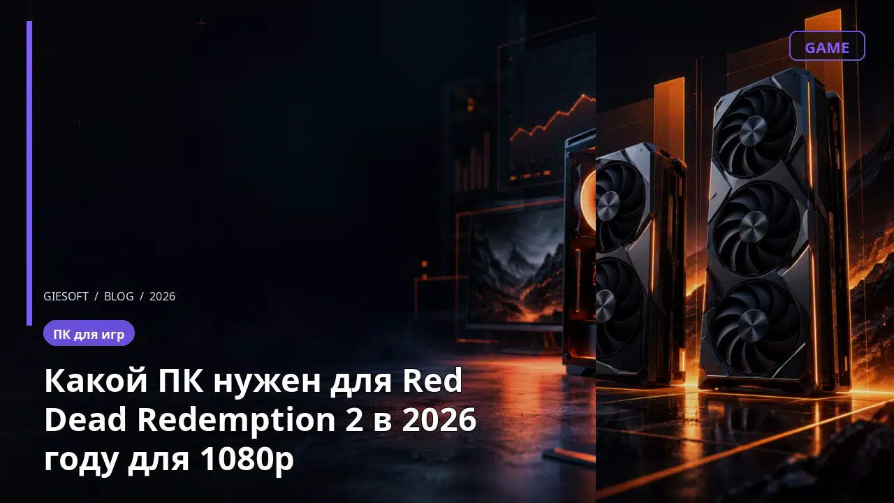 Какой ПК нужен для Red Dead Redemption 2 в 2026 году для 1080p