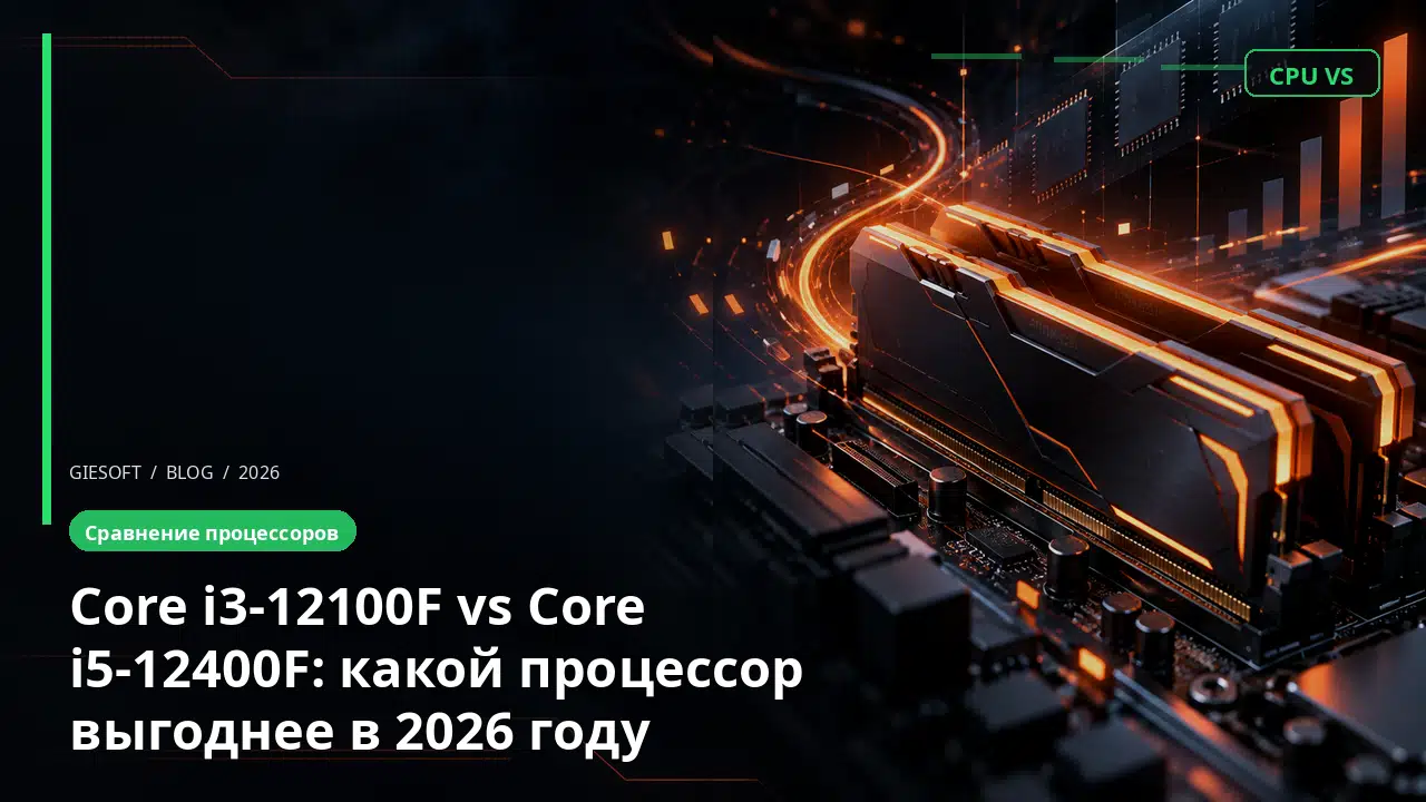 Core i3-12100F vs Core i5-12400F: какой процессор выгоднее в 2026 году