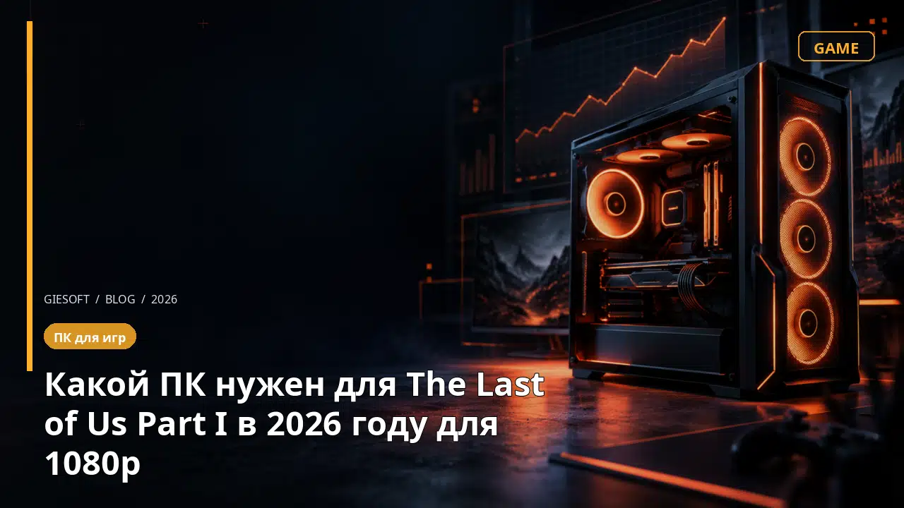 Какой ПК нужен для The Last of Us Part I в 2026 году для 1080p