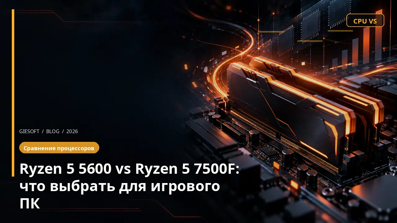 Ryzen 5 5600 vs Ryzen 5 7500F: что выбрать для игрового ПК