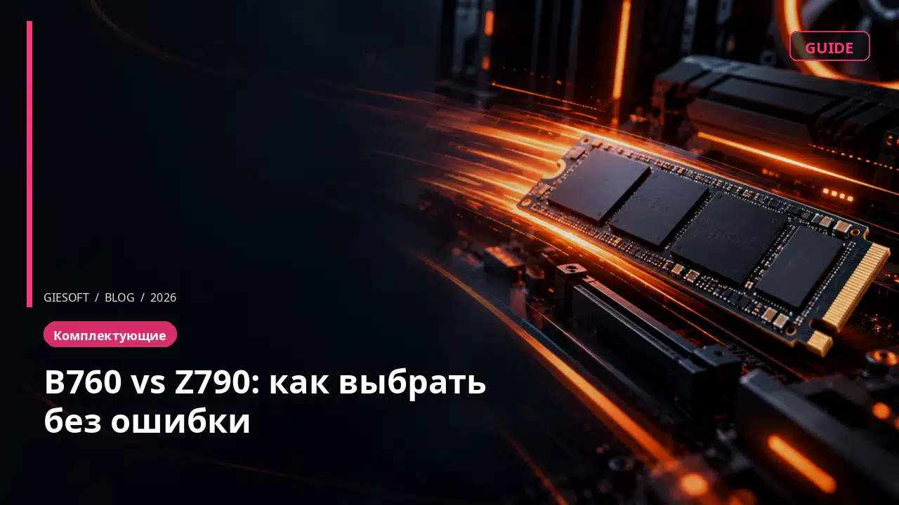 B760 vs Z790: как выбрать без ошибки