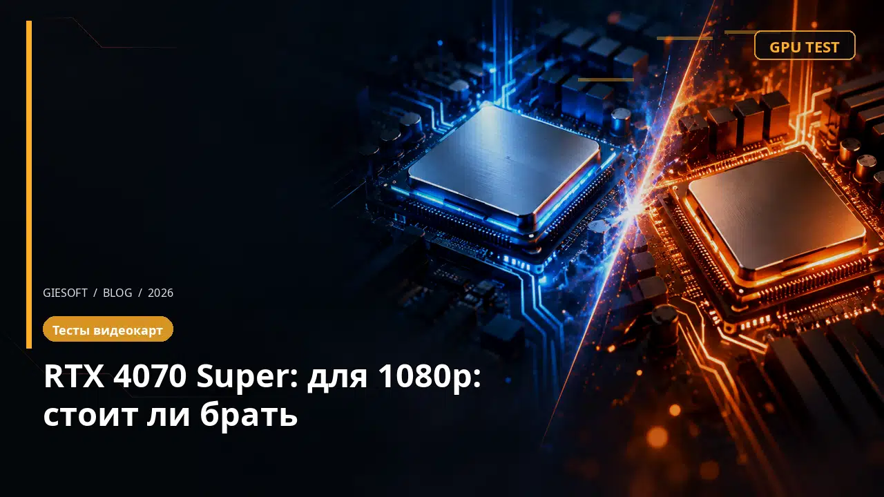 RTX 4070 Super: для 1080p: стоит ли брать