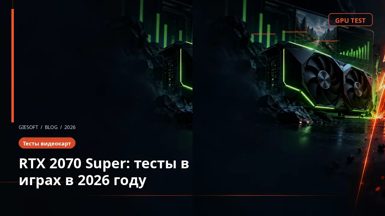 RTX 2070 Super: тесты в играх в 2026 году