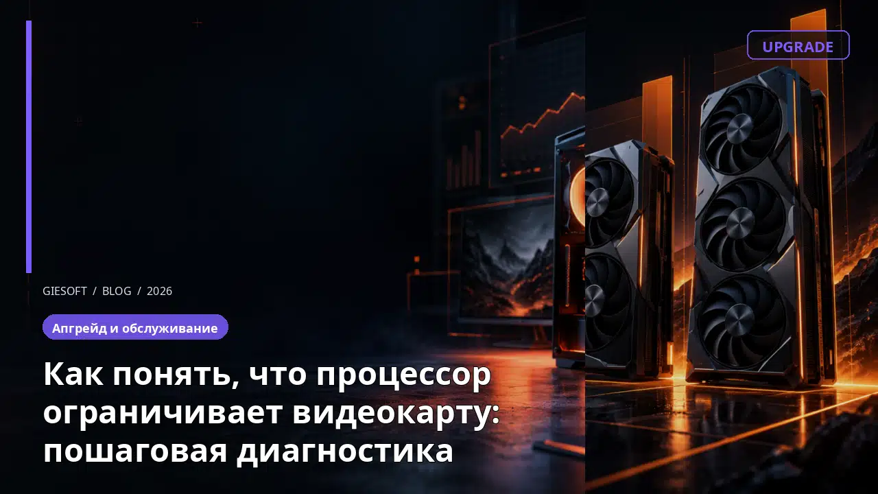 Как понять, что процессор ограничивает видеокарту: пошаговая диагностика