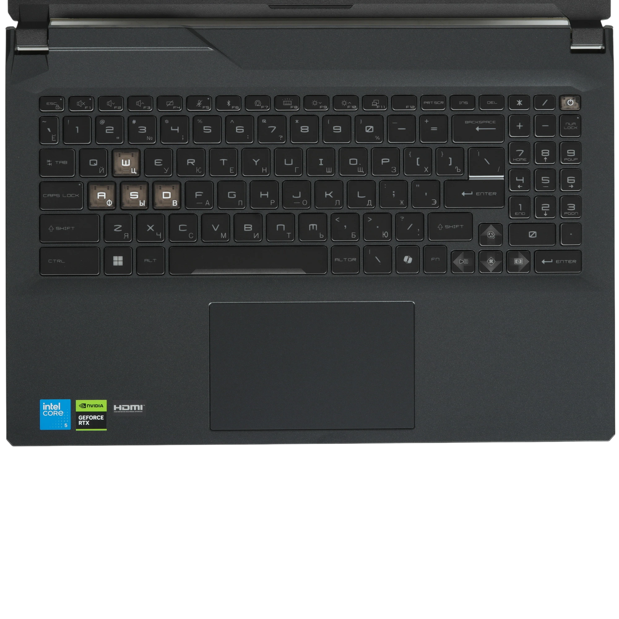 15.6 Ноутбук MSI Cyborg 15 A2RUDX-2403XRU черный