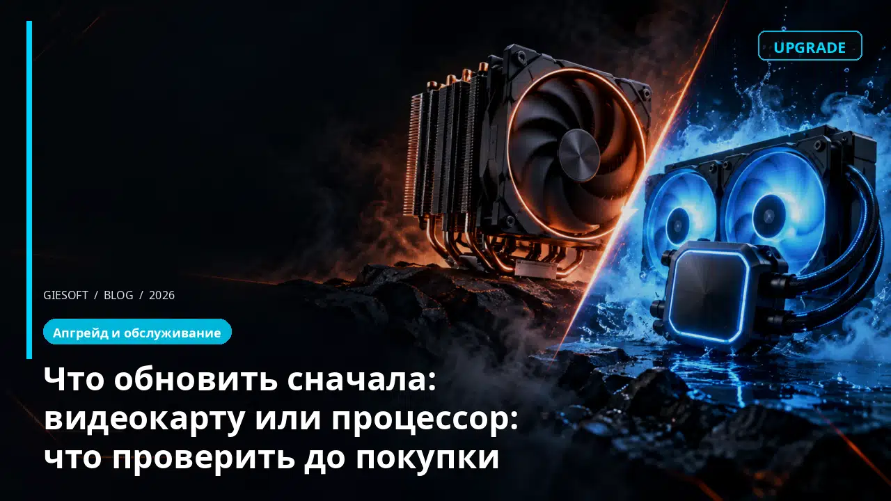 Что обновить сначала: видеокарту или процессор: что проверить до покупки