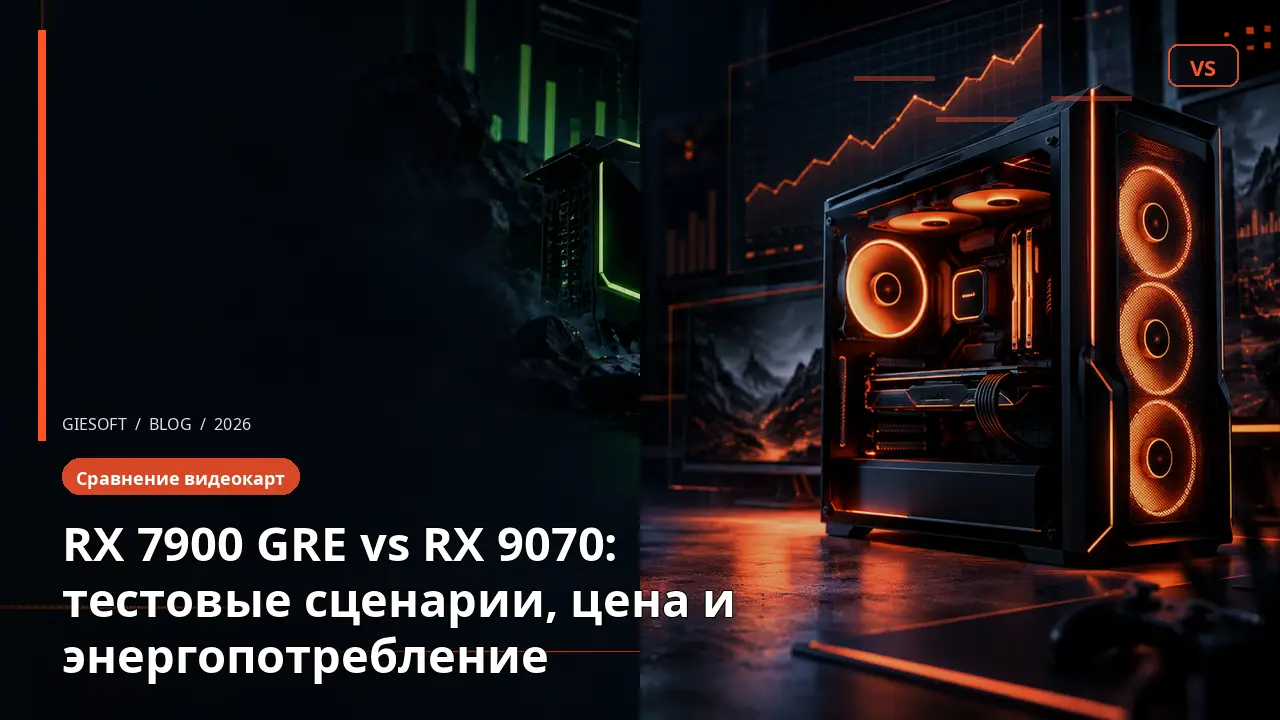RX 7900 GRE vs RX 9070: тестовые сценарии, цена и энергопотребление