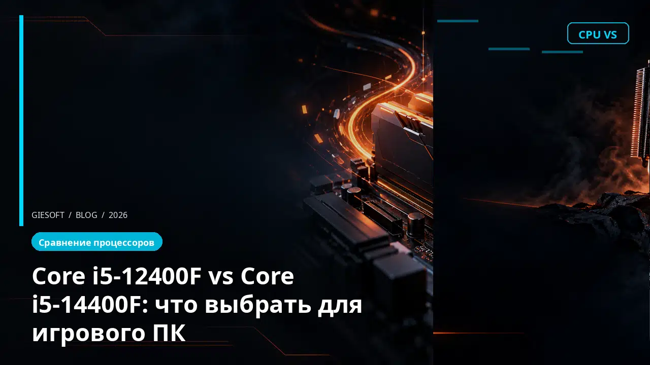 Core i5-12400F vs Core i5-14400F: что выбрать для игрового ПК