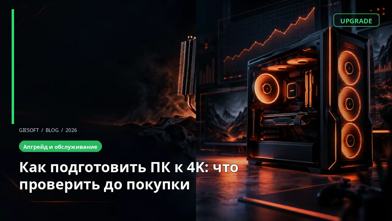 Как подготовить ПК к 4K: что проверить до покупки