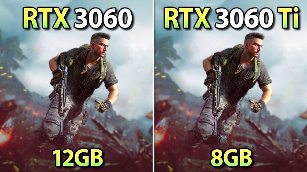 RTX 3060 vs RTX 3060 Ti: что выбрать для игр в 2026 году