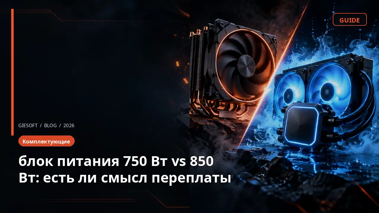блок питания 750 Вт vs 850 Вт: есть ли смысл переплаты
