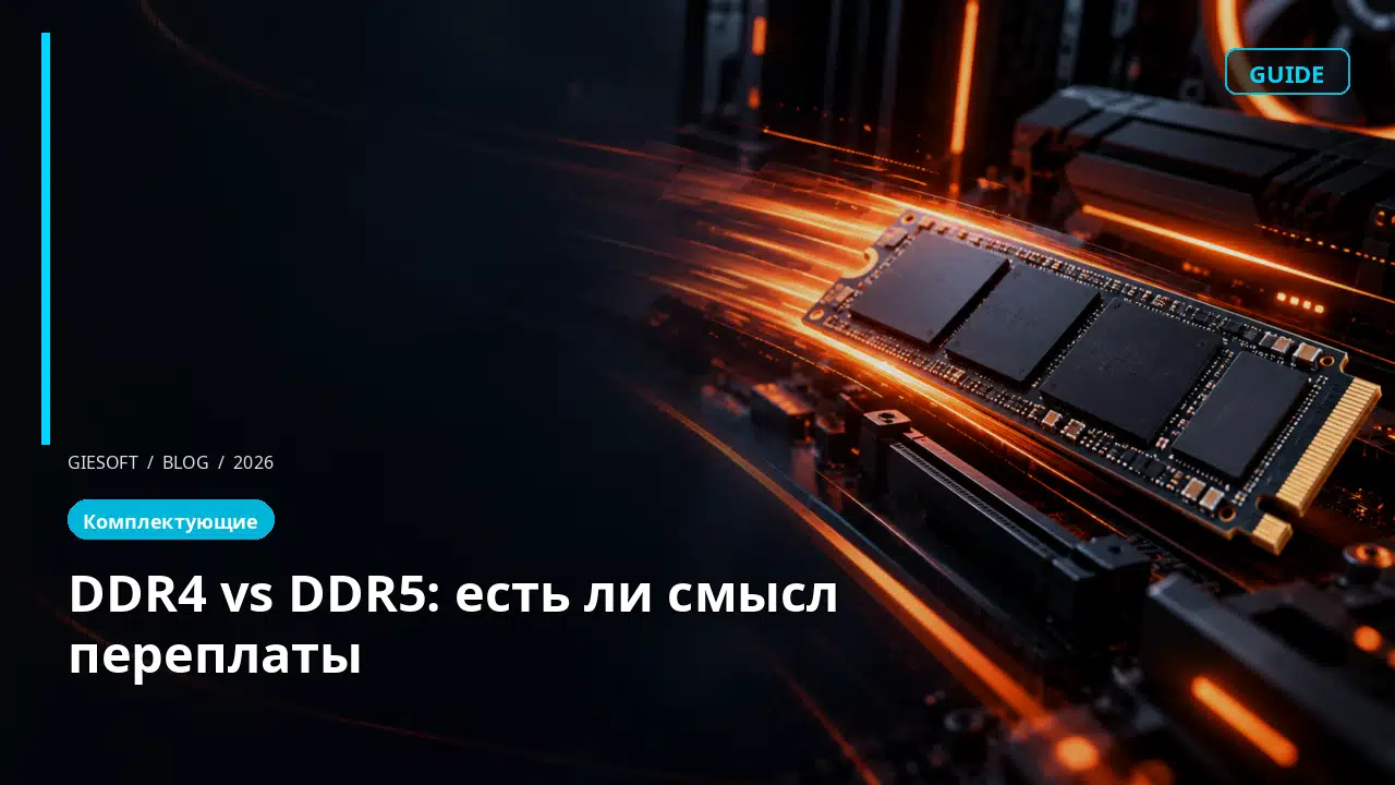 DDR4 vs DDR5: есть ли смысл переплаты