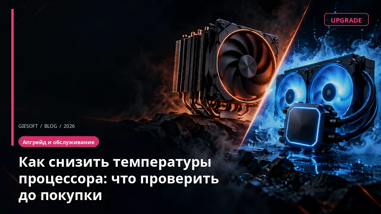 Как снизить температуры процессора: что проверить до покупки