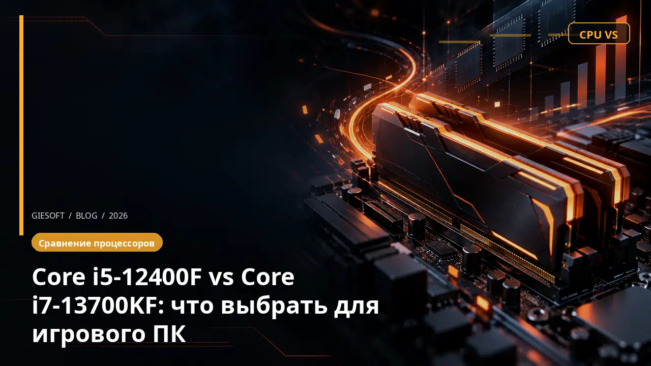 Core i5-12400F vs Core i7-13700KF: что выбрать для игрового ПК