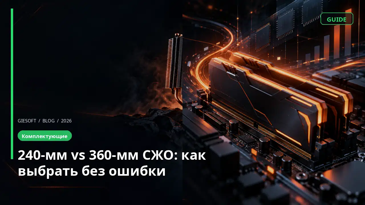 240-мм vs 360-мм СЖО: как выбрать без ошибки