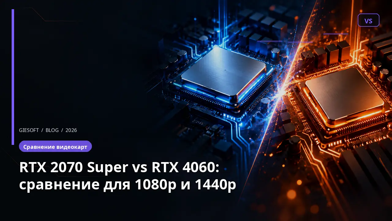 RTX 2070 Super vs RTX 4060: сравнение для 1080p и 1440p