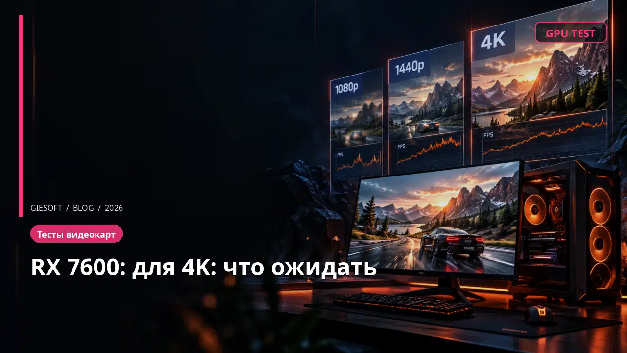 RX 7600: для 4K: что ожидать