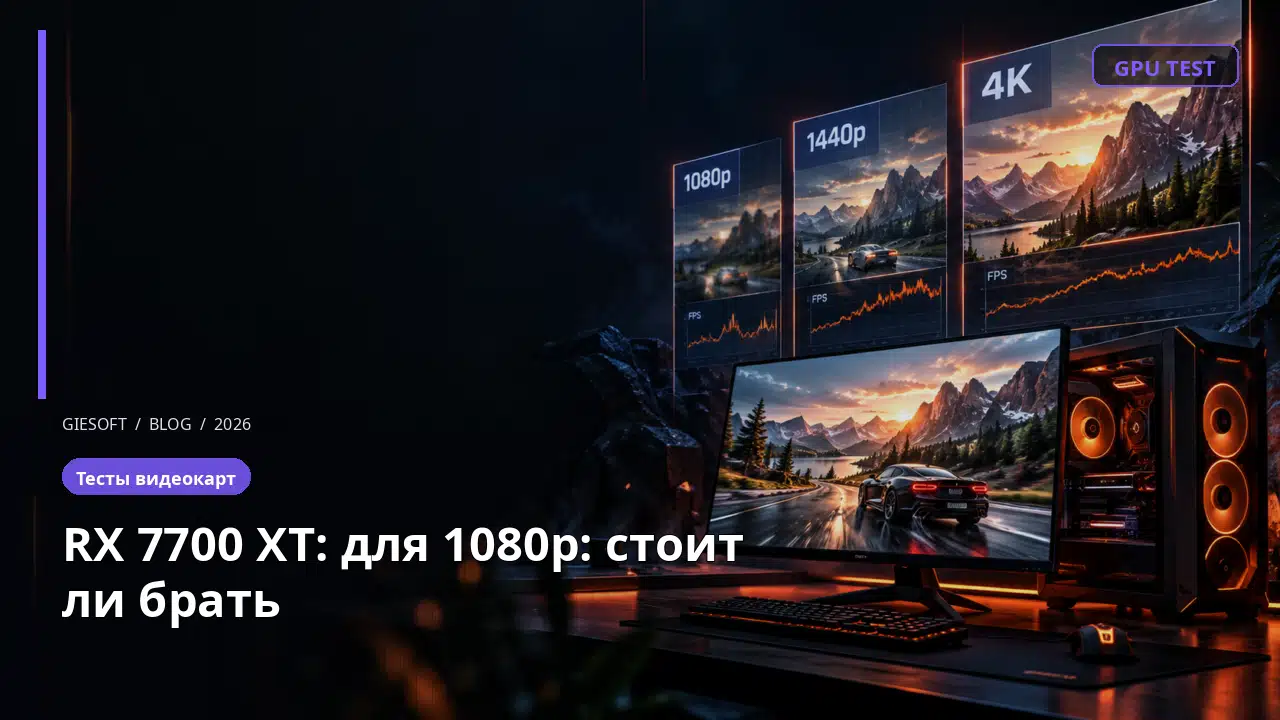 RX 7700 XT: для 1080p: стоит ли брать