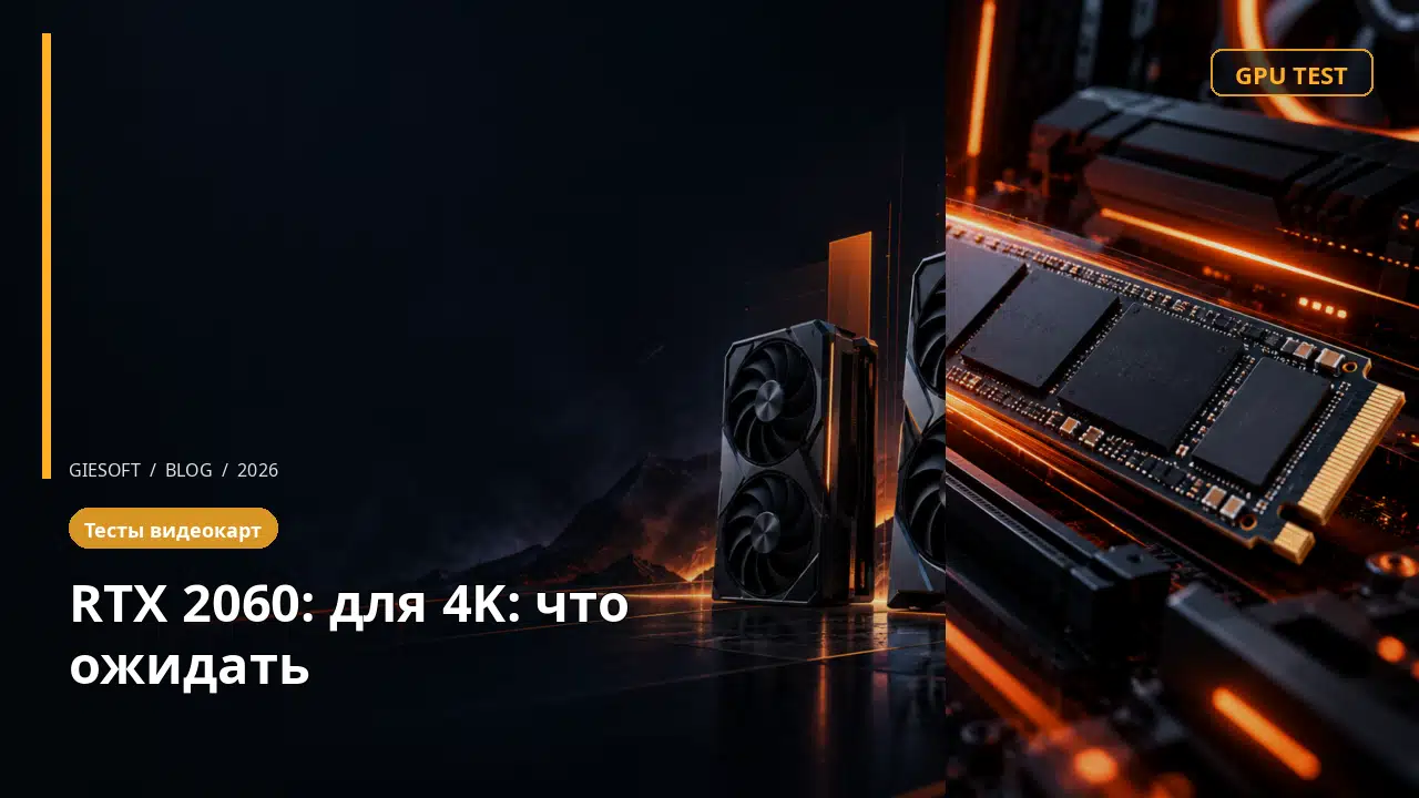 RTX 2060: для 4K: что ожидать