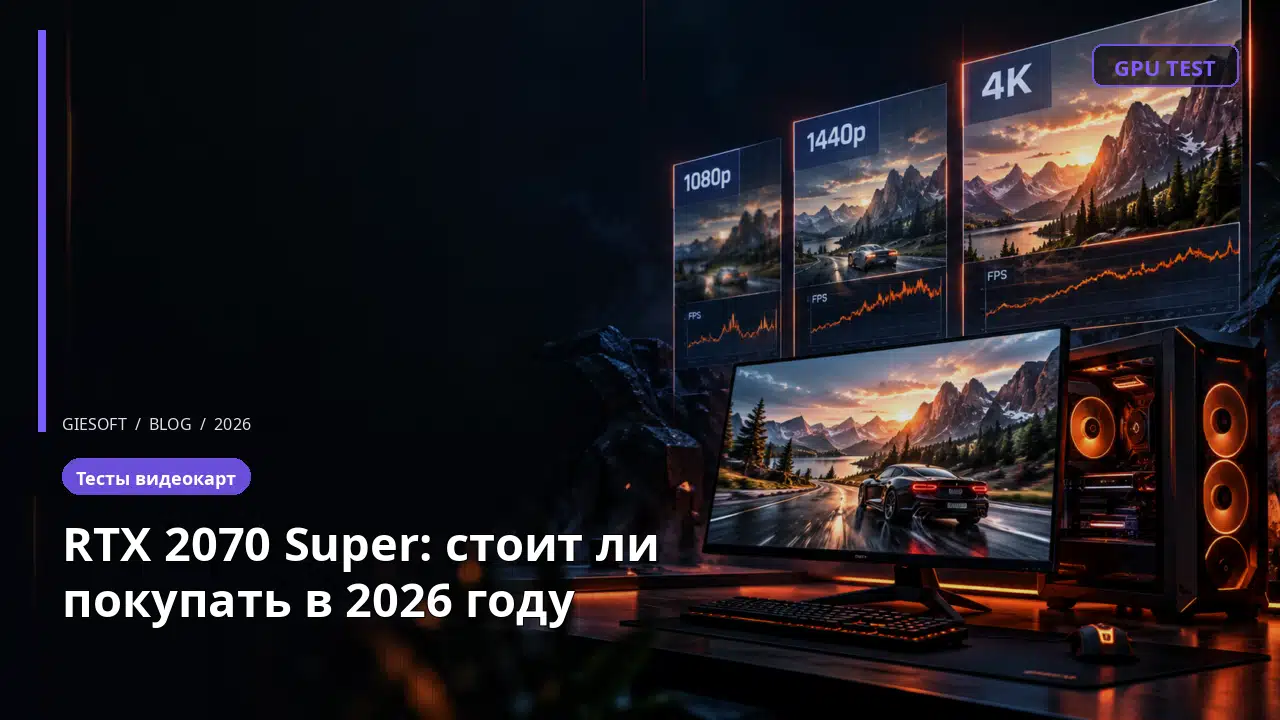 RTX 2070 Super: стоит ли покупать в 2026 году