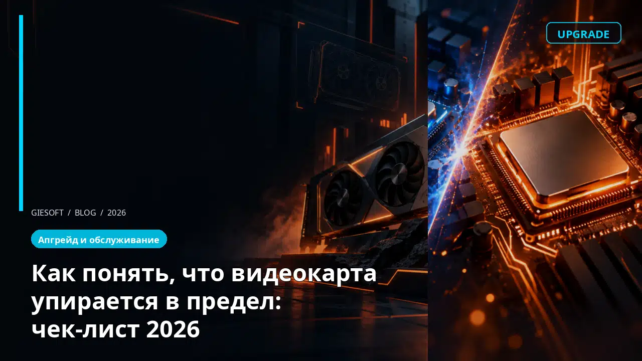 Как понять, что видеокарта упирается в предел: чек-лист 2026
