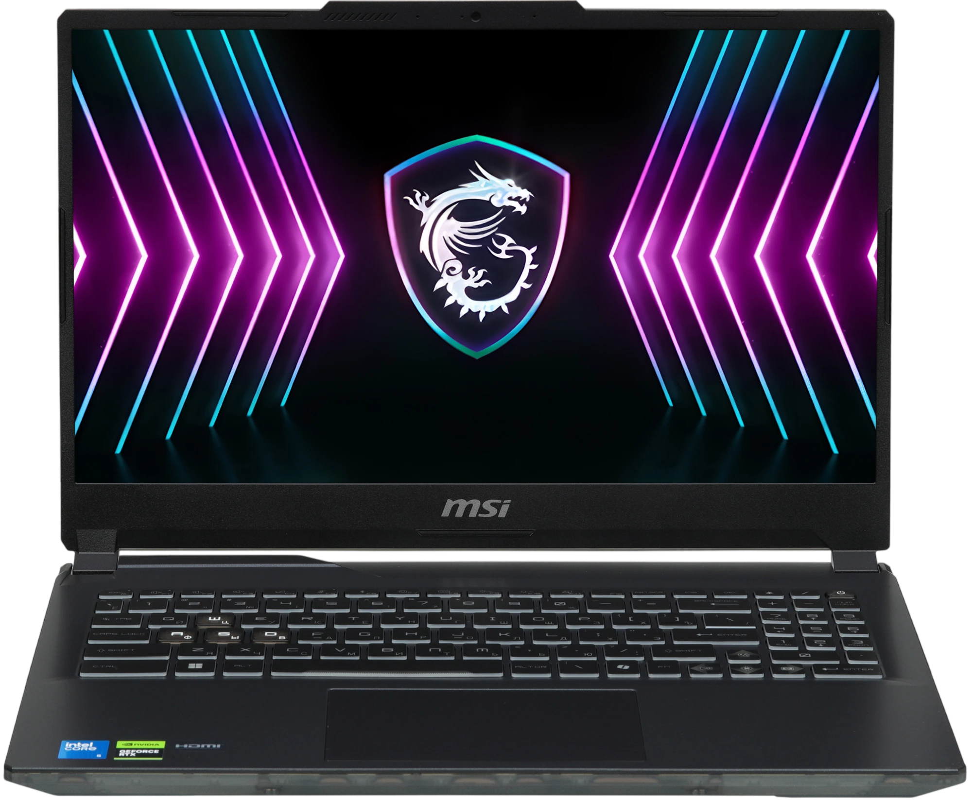 15.6 Ноутбук MSI Cyborg 15 A2RUDX-2403XRU черный