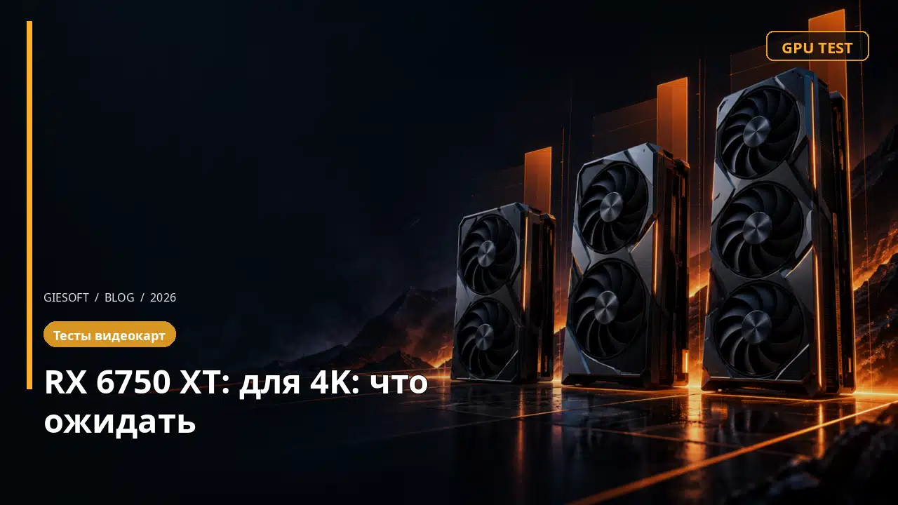 RX 6750 XT: для 4K: что ожидать
