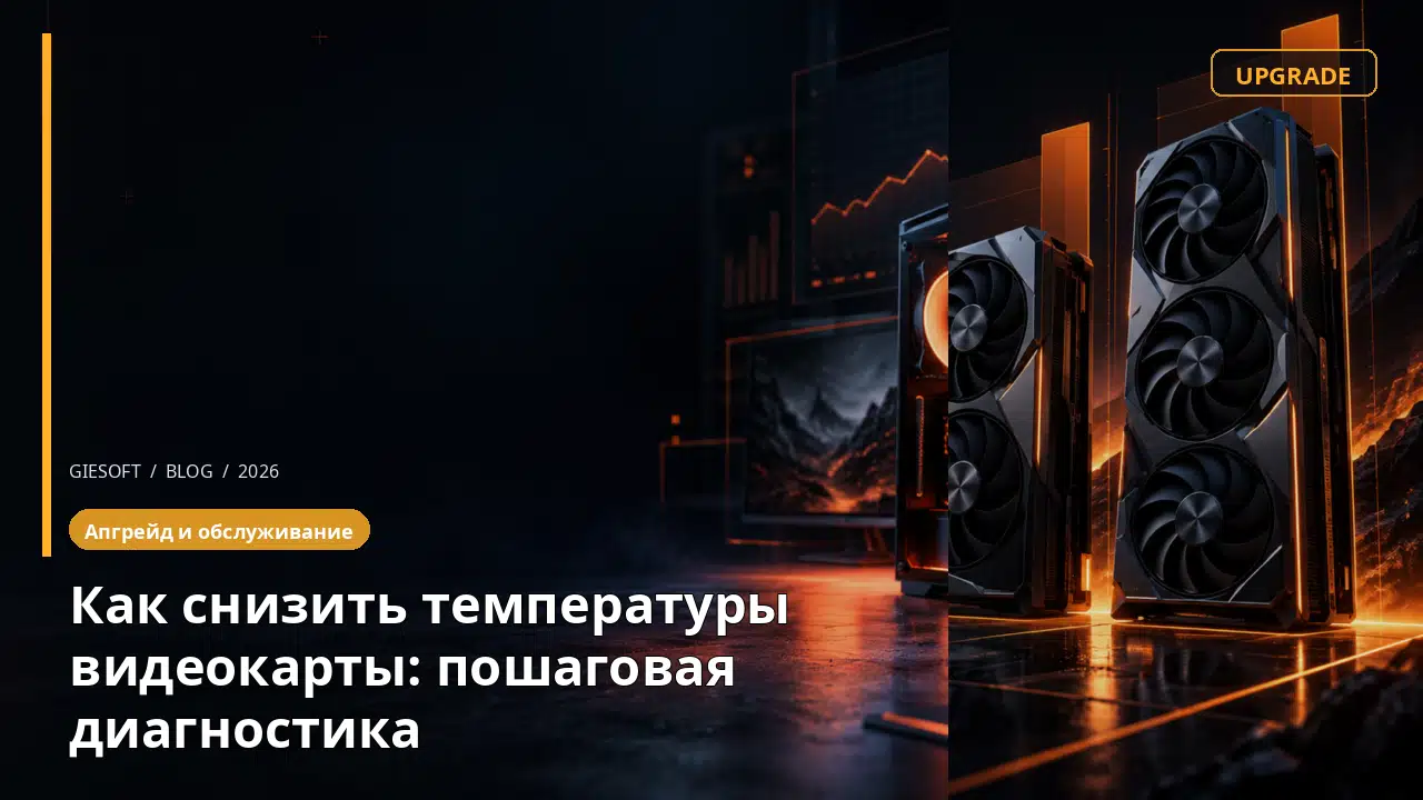Как снизить температуры видеокарты: пошаговая диагностика