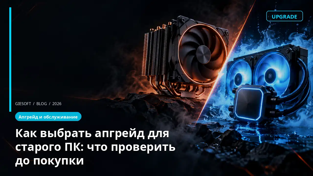 Как выбрать апгрейд для старого ПК: что проверить до покупки