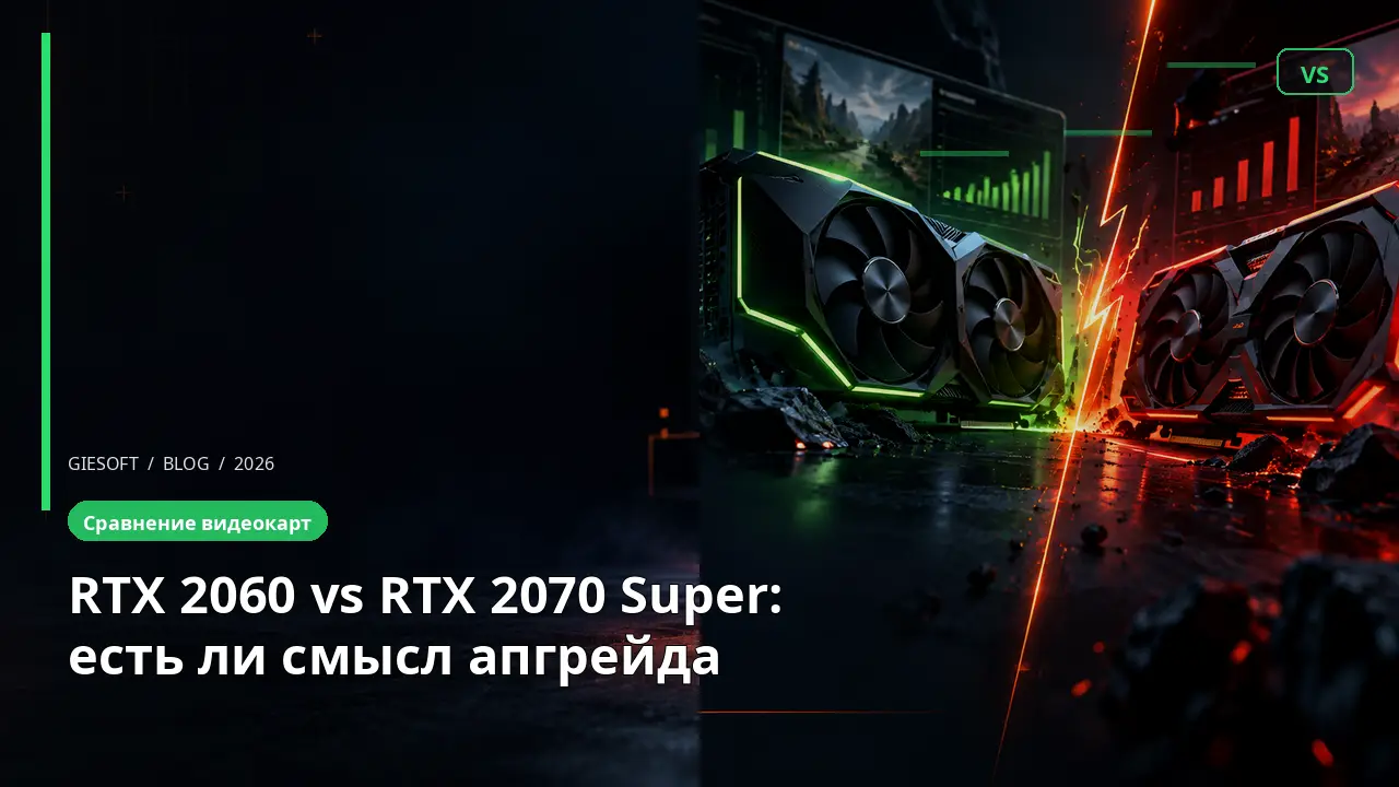 RTX 2060 vs RTX 2070 Super: есть ли смысл апгрейда