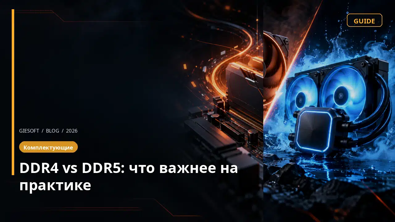 DDR4 vs DDR5: что важнее на практике