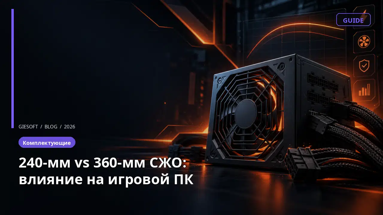 240-мм vs 360-мм СЖО: влияние на игровой ПК
