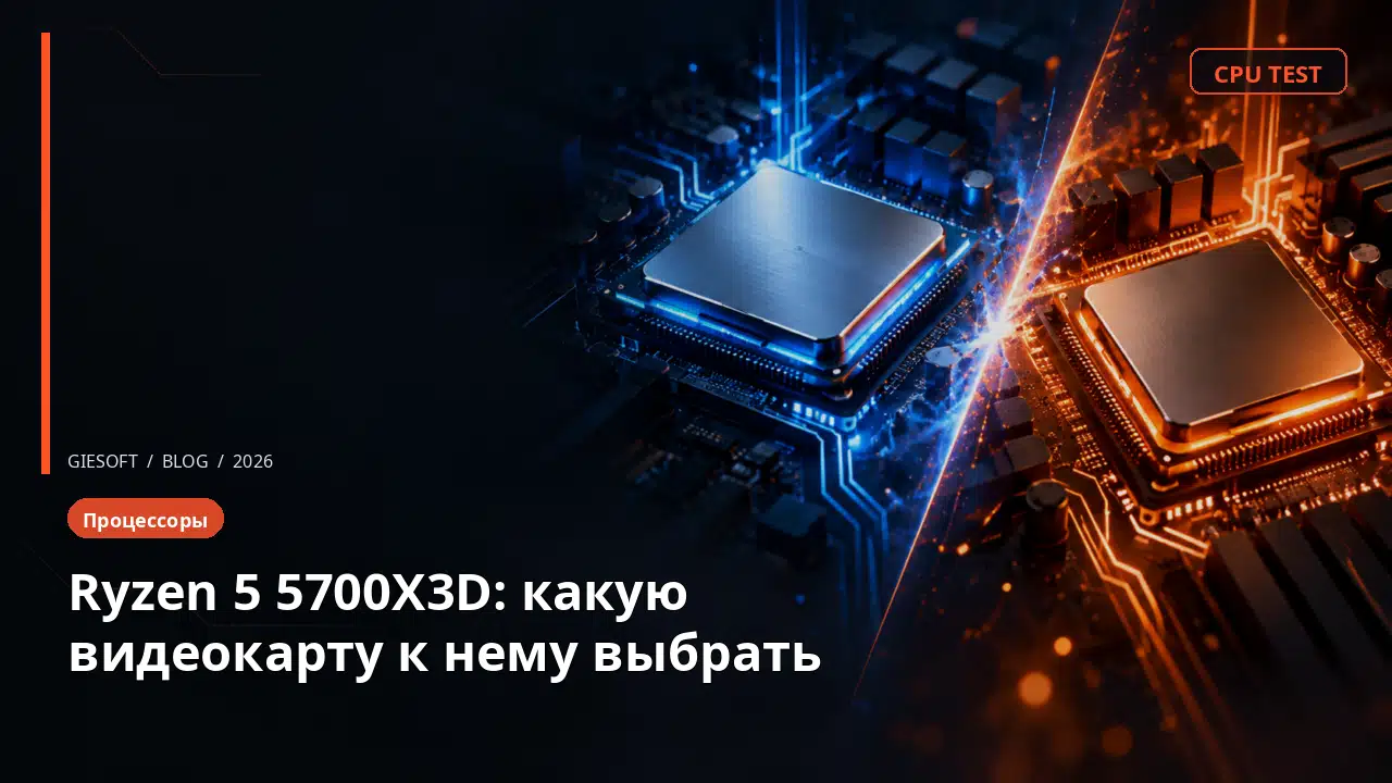 Ryzen 5 5700X3D: какую видеокарту к нему выбрать