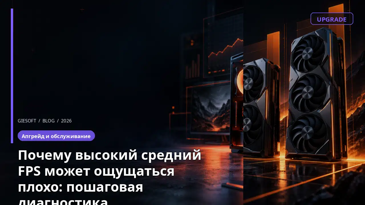 Почему высокий средний FPS может ощущаться плохо: пошаговая диагностика